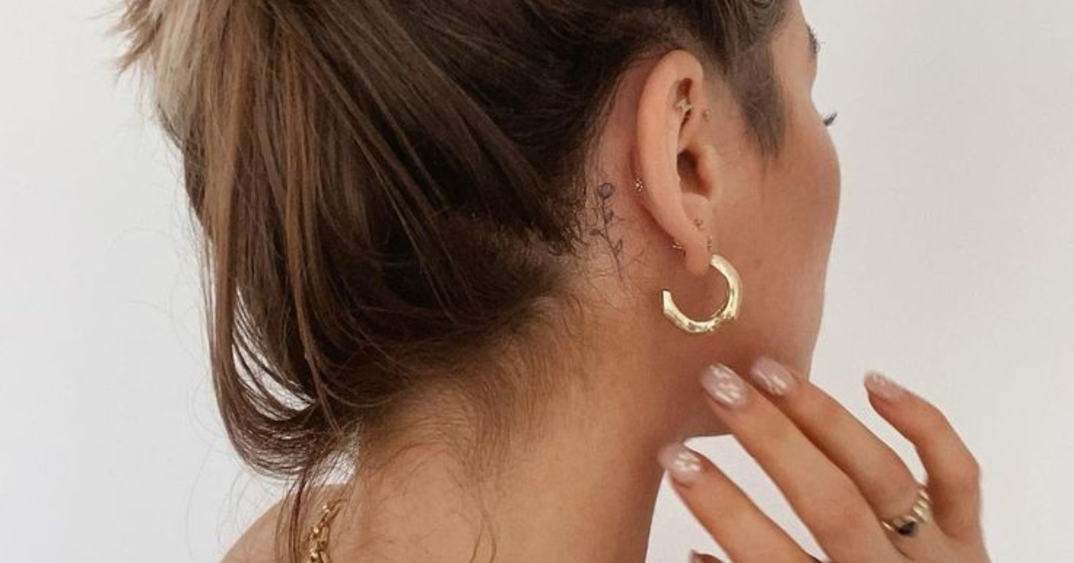 Top 10 ideja za jedinstvenu tetovažu iza uha