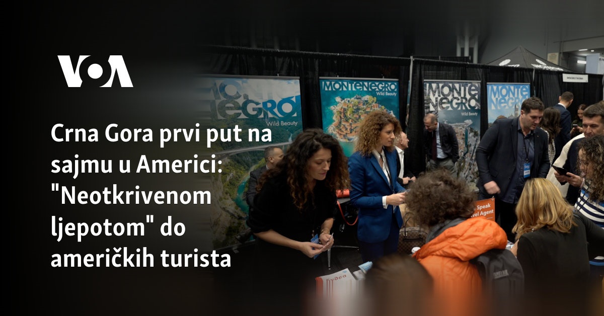 Crna Gora prvi put na sajmu u Americi: "Neotkrivenom ljepotom" do američkih turista