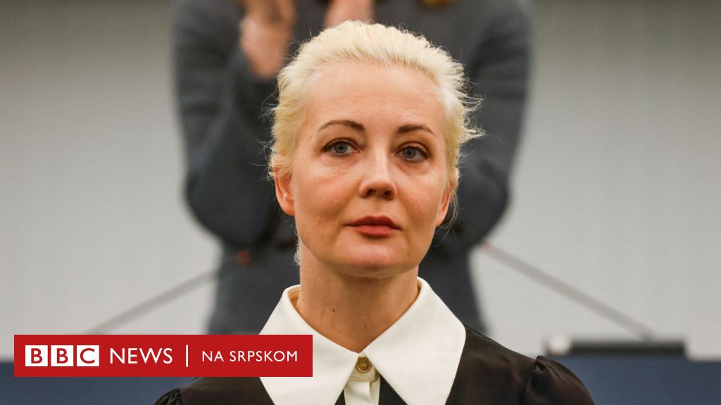 „Ako hoćete da pobedite Putina, prestanite da budete dosadni", poruka udovice Navaljnog evropskim parlamentarcima - BBC News na srpskom