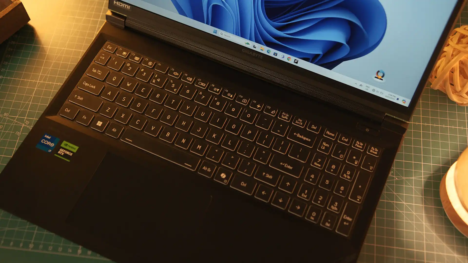 Gigabyte G6X (2024) gejming laptop - Benchmark