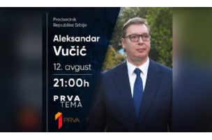 Važno obraćanje predsednika Srbije! Vučić večeras u 21 čas na TV Prva!