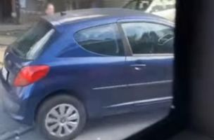 DRAMATIČAN SNIMAK KRAĐE U BEOGRADU! Prodavačica pojurila lopova koji je uzeo punu korpu namirnica! VIDEO