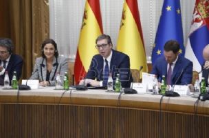 Vučić sa privrednom delegacijom Španije o trgovini i investicijama