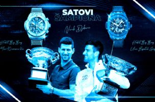 Ovo su satovi šampiona: Novak uz pehar nosio dva skupocena modela od titanijuma