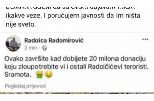 KURTIJEV NESRBIN RADOMIROVIĆ "Ovako završe Radoičićevi teroristi koji zloupotrebe donaciju od 20 miliona" - Alo.rs