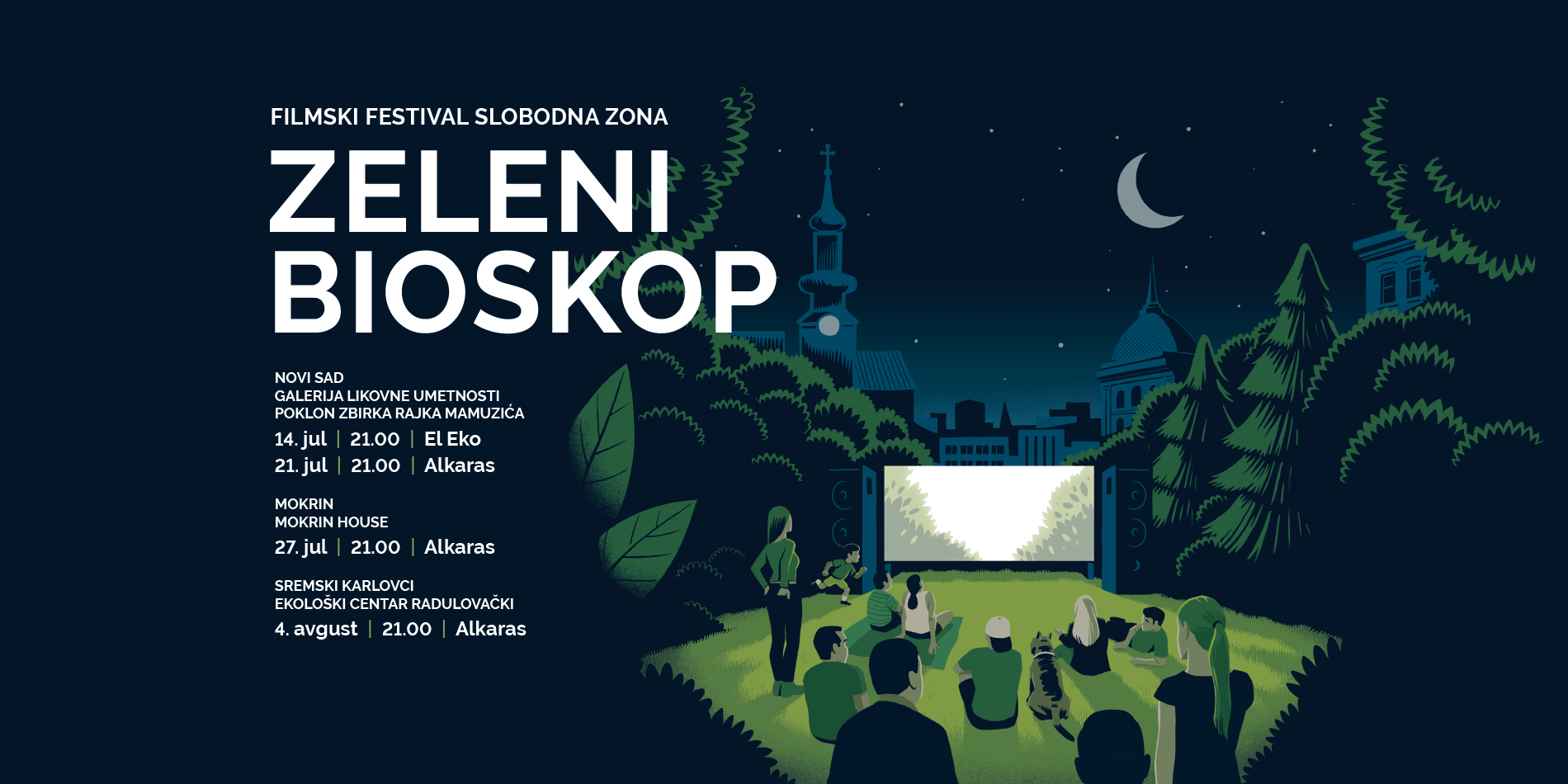 Ekološki filmovi pod zvezdama: Zeleni bioskop otvorio sezonu uz izuzetnu posetu - Nedeljnik