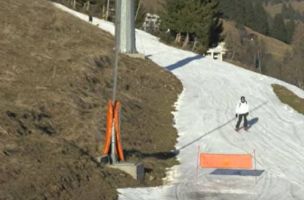 KLIMATSKE PROMENE PRAZNE SKIJALIŠTA I NEGATIVNO UTIČU NA BUDŽET: Švajcarske staze bez snega i turista