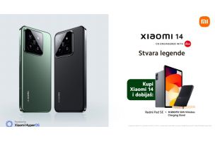 Legendarna ponuda Xiaomi 14 telefona: Kupi novi telefon i dobijaš Redmi Pad SE i Xiaomi 50W Wireless Charging