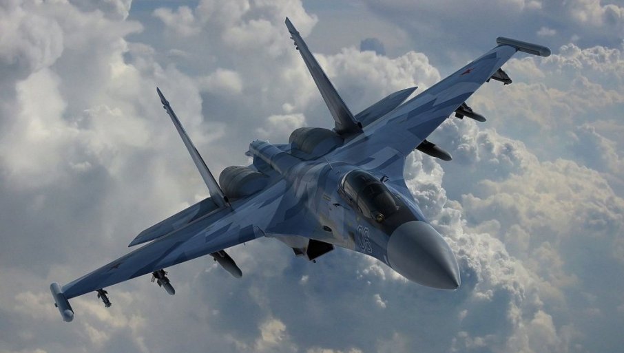 MOĆNI LOVCI PRIZEMLJILI UKRAJINSKO VAZDUHOPLOVSTVO: Ruski Su-35s ne dozvoljavaju avionima VSU ni da uzlete (VIDEO)