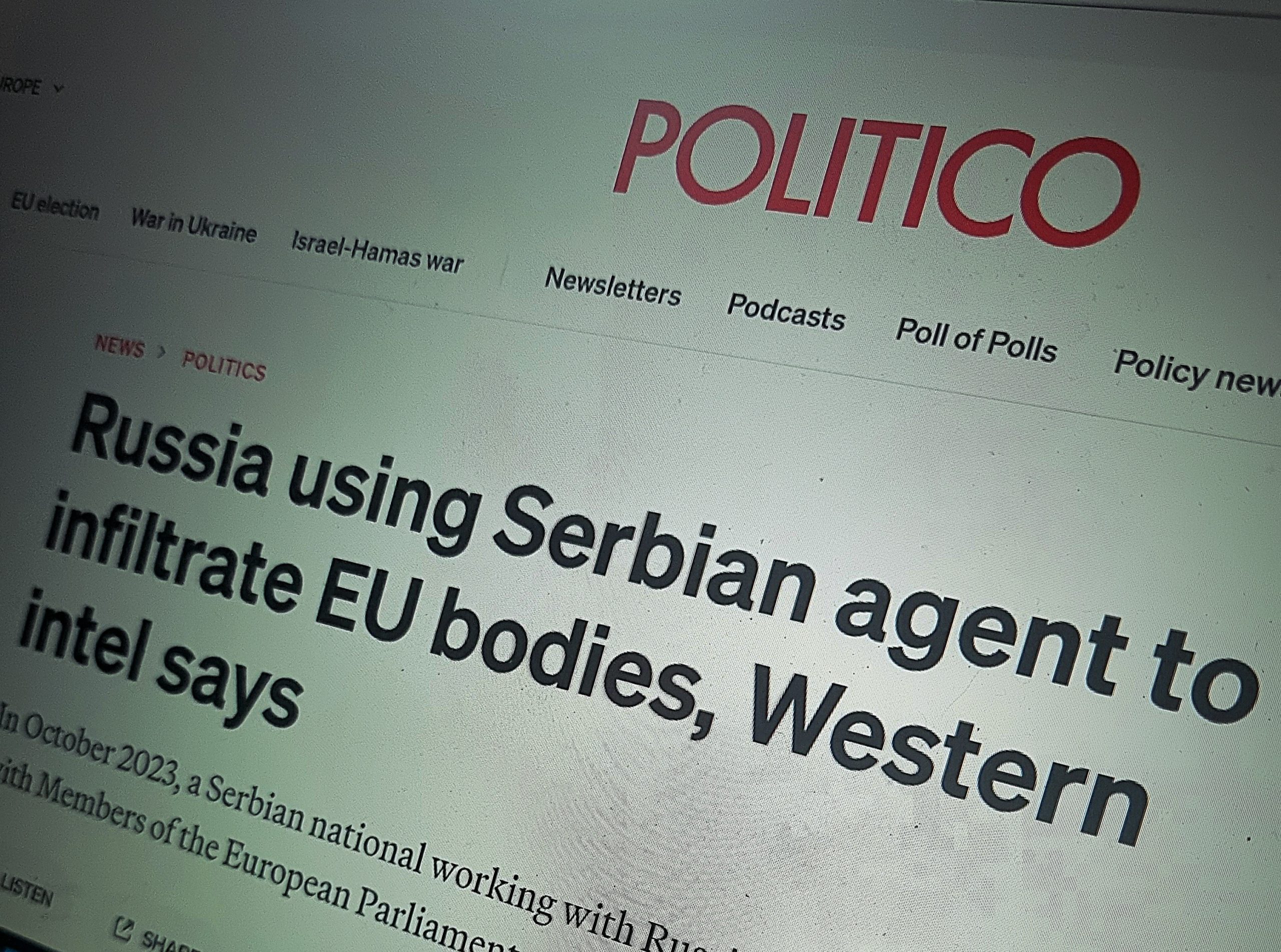 „Politiko“ ne razjašnjava nelogičnosti u tekstu o „ruskom agentu“ Antiću - Vreme