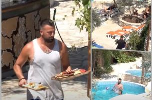 VLADIMIR TOMOVIĆ NAPRAVIO PRAVU MORSKU IMPERIJU! U svom dvorištu izgradio bazene, restoran, odmaralište: Sam uslužuje svoje goste