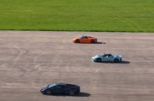 VIDEO - Trka superautomobila - Na jednom mjestu: Lamborghini Revuelto, Ferrari SF90 i Porsche 918